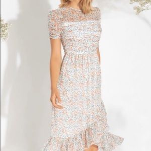 Shoshanna floral dress